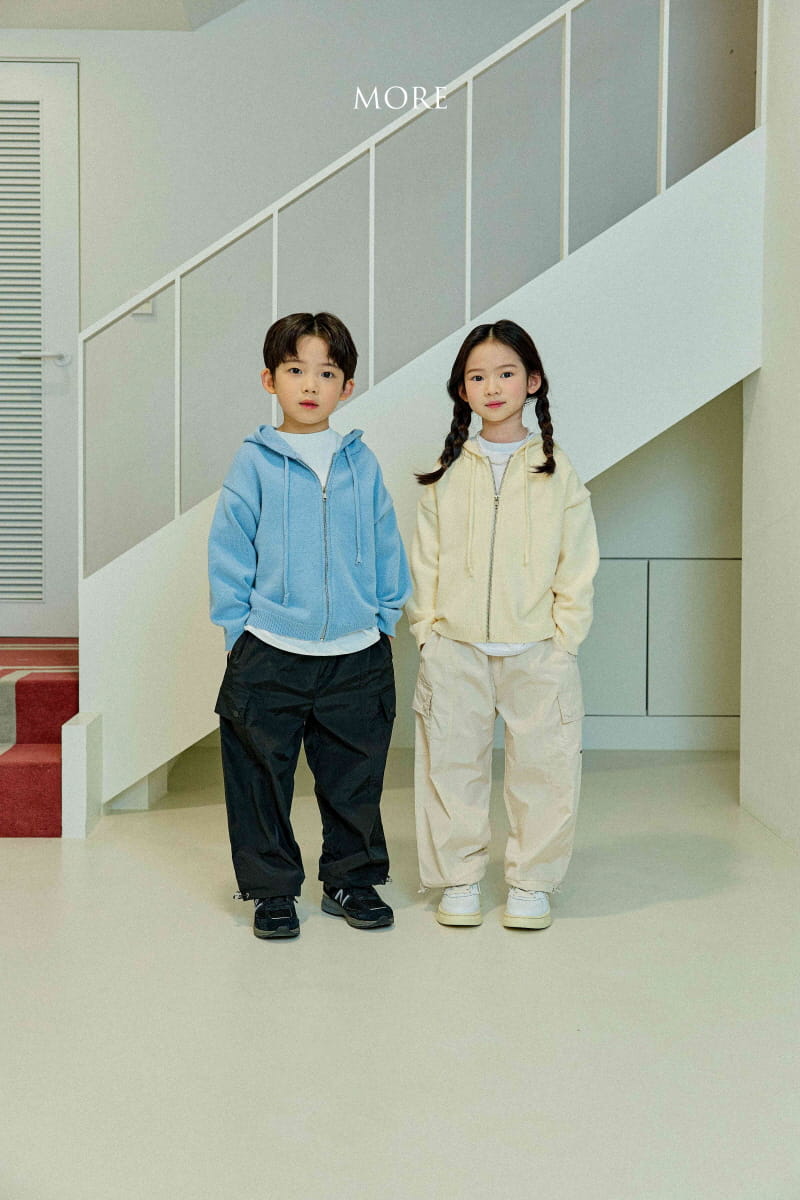 More - Korean Children Fashion - #prettylittlegirls - Zip-up Hoody Knit Tee - 12