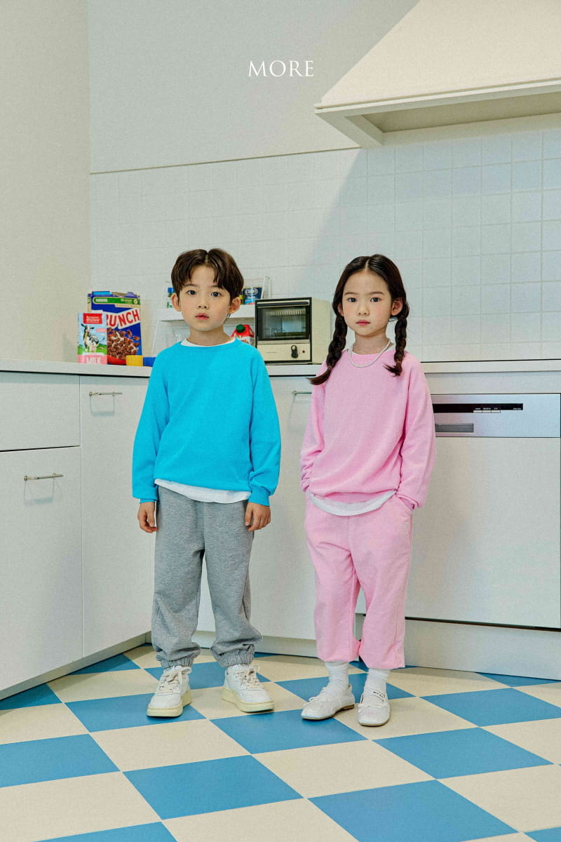 More - Korean Children Fashion - #todddlerfashion - Crew Neck Knit Tee - 10
