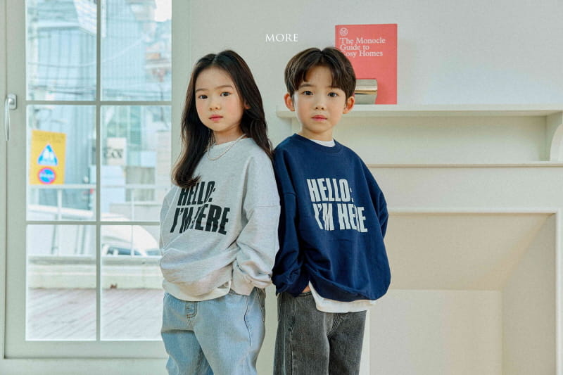 More - Korean Children Fashion - #todddlerfashion - Hello Sweatshirt - 7