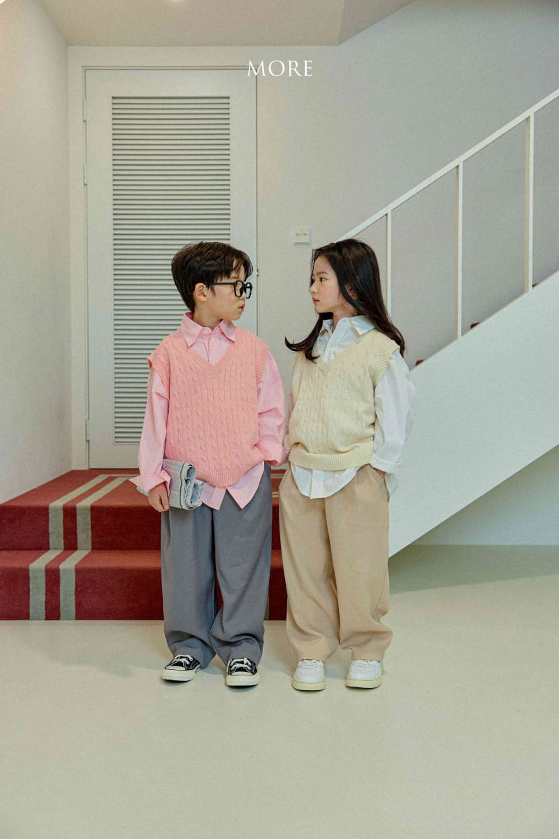 More - Korean Children Fashion - #toddlerclothing - Po Cable Vest - 9