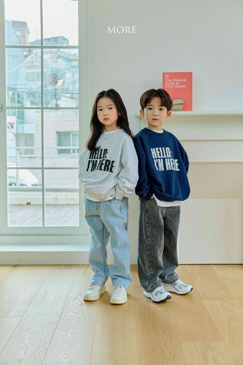 More - Korean Children Fashion - #toddlerclothing - Hello Sweatshirt - 8