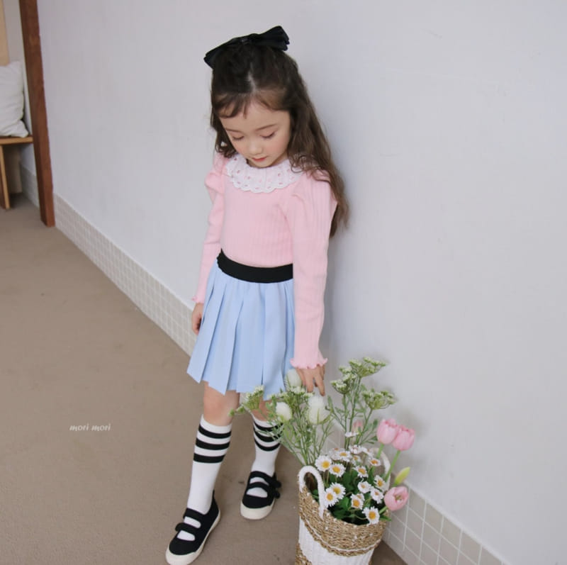 Mori Mori - Korean Children Fashion - #childrensboutique - Wrinkle Skirt - 12