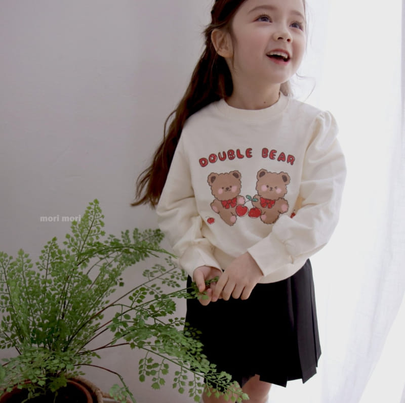 Mori Mori - Korean Children Fashion - #discoveringself - Twin Bear Tee - 4