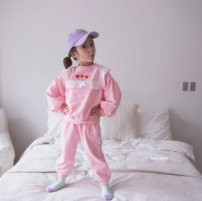 Mori Mori - Korean Children Fashion - #kidsshorts - Loving Tee - 4