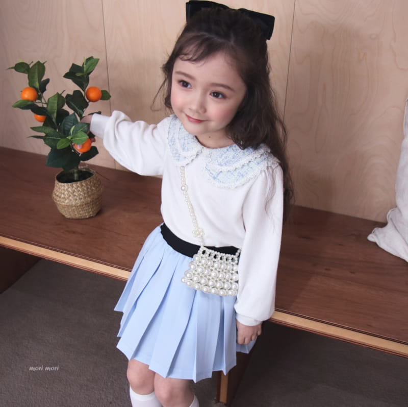 Mori Mori - Korean Children Fashion - #kidzfashiontrend - Wrinkle Skirt - 2