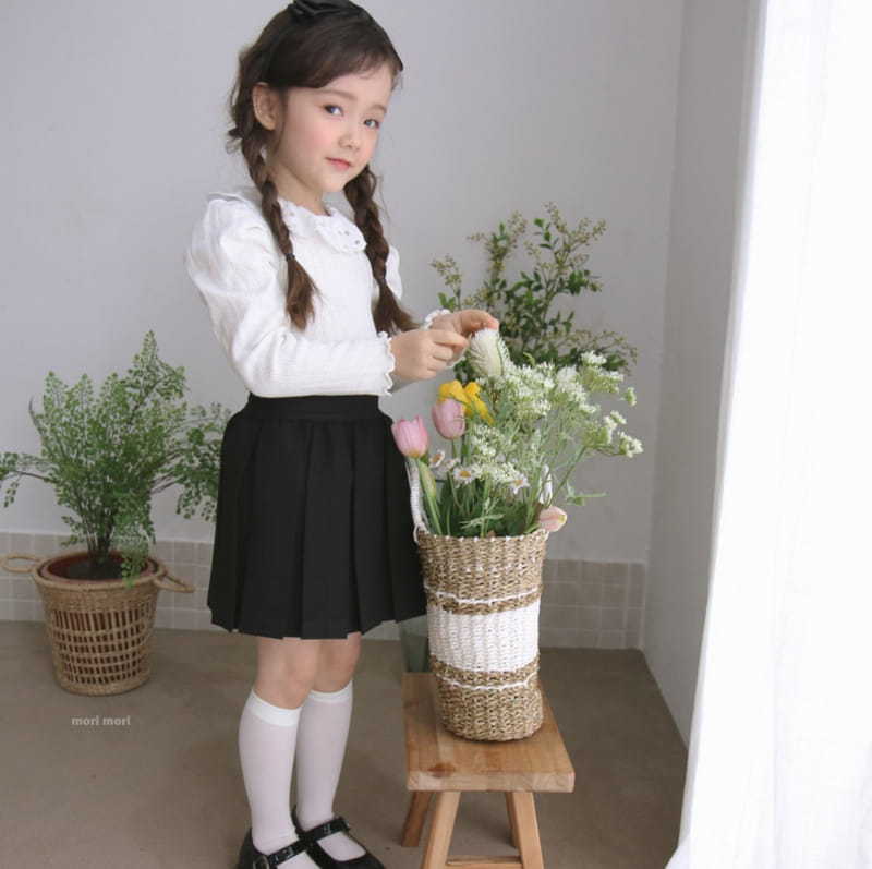 Mori Mori - Korean Children Fashion - #toddlerclothing - Wrinkle Skirt - 9