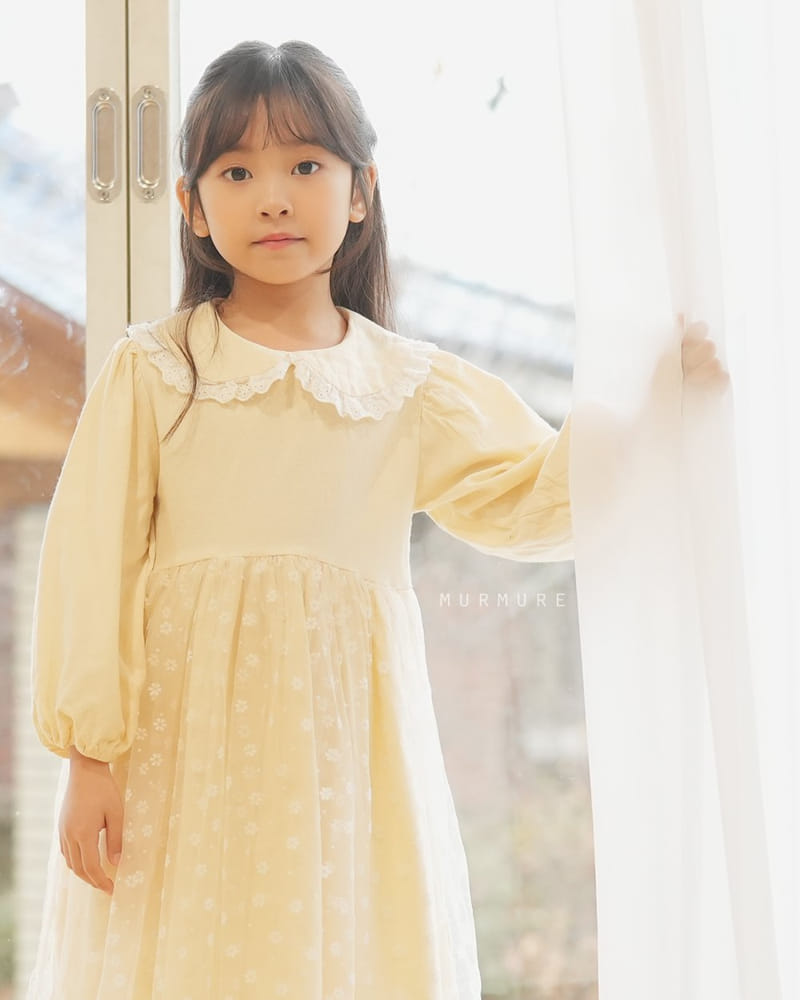 Murmure - Korean Children Fashion - #Kfashion4kids - Flo Sha One-piece - 6