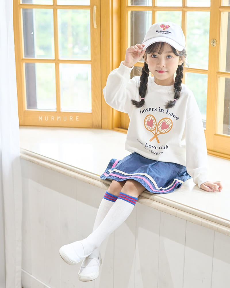 Murmure - Korean Children Fashion - #Kfashion4kids - Lover Tennis Sweatshirt - 7