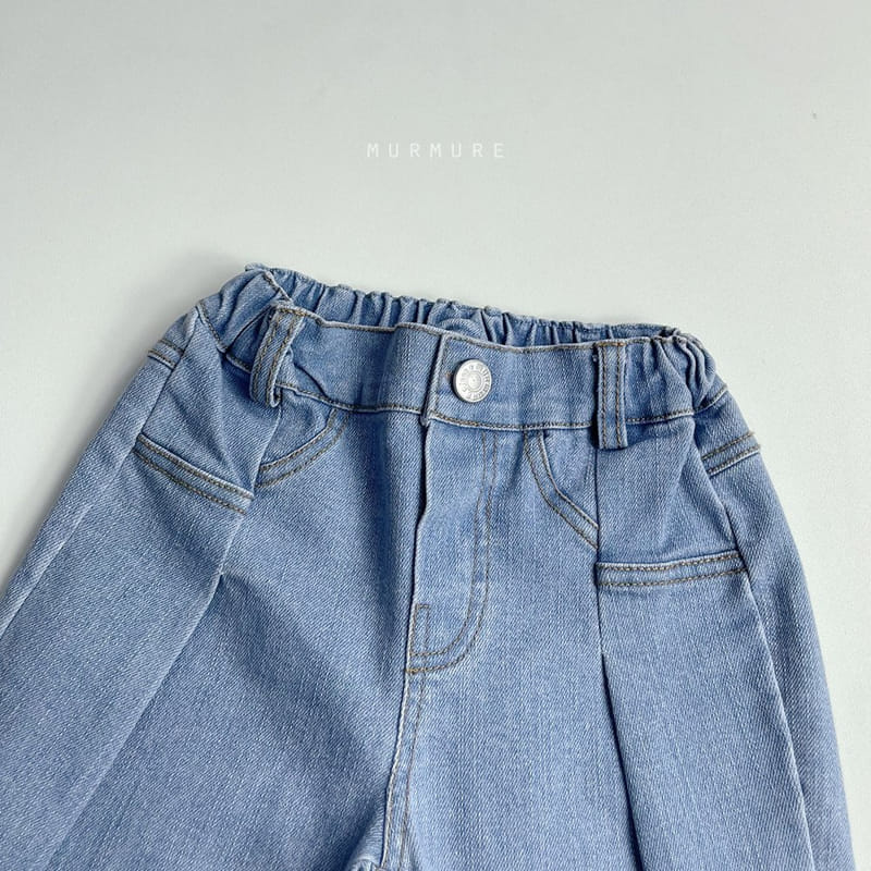 Murmure - Korean Children Fashion - #childrensboutique - Baggy Wrinkle Jeans - 8