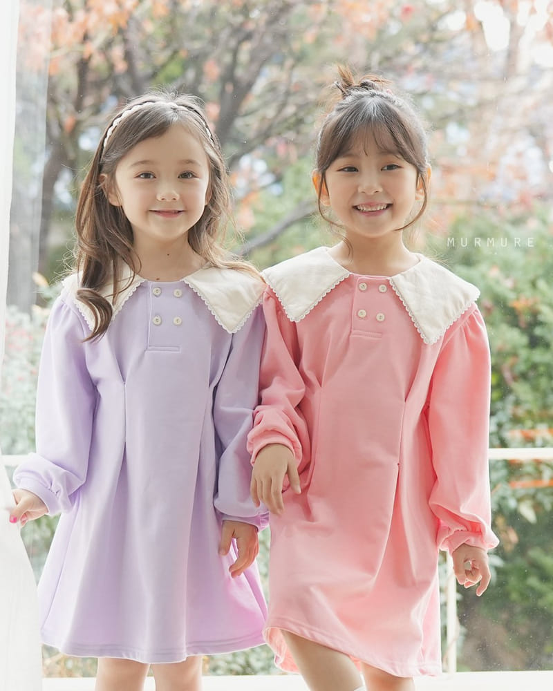 Murmure - Korean Children Fashion - #childofig - Lila One-piece - 4