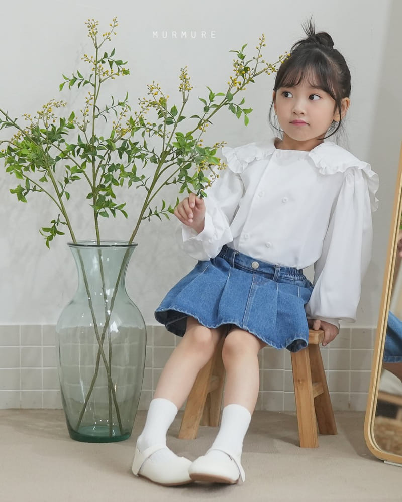 Murmure - Korean Children Fashion - #discoveringself - Berry Skirt Pants - 3