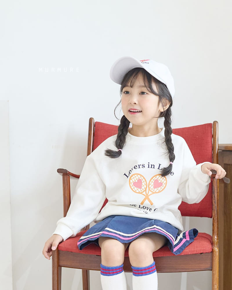 Murmure - Korean Children Fashion - #fashionkids - Lover Tennis Sweatshirt - 3