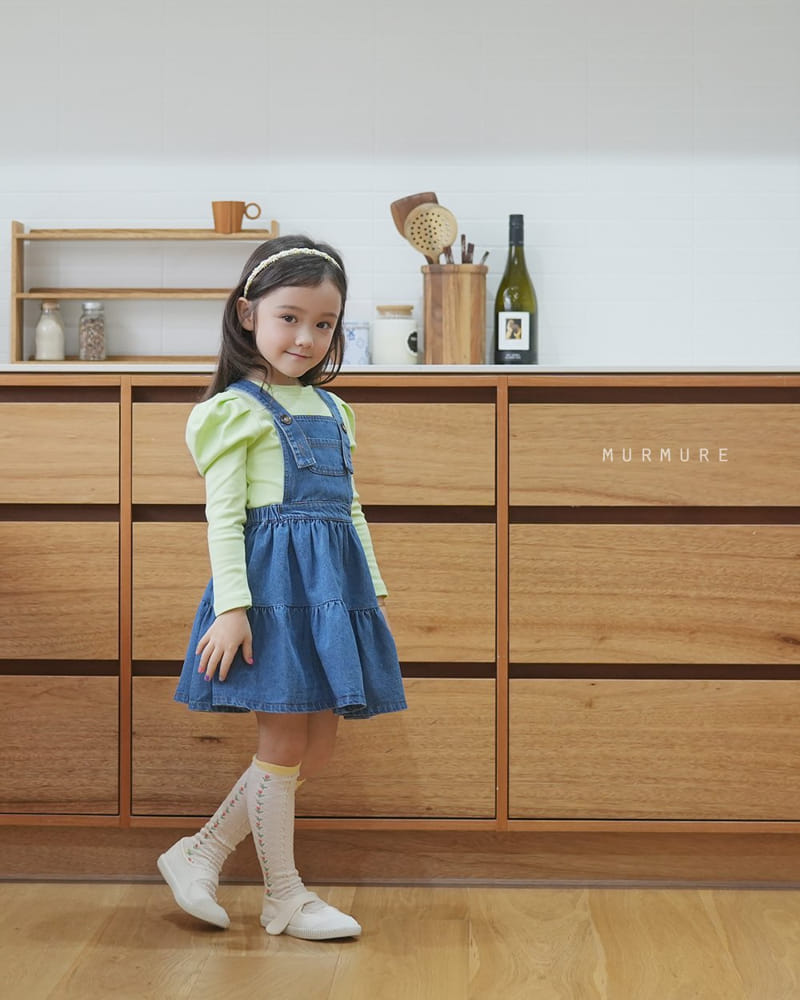 Murmure - Korean Children Fashion - #kidsshorts - Dungarees Cancan One-piece - 6