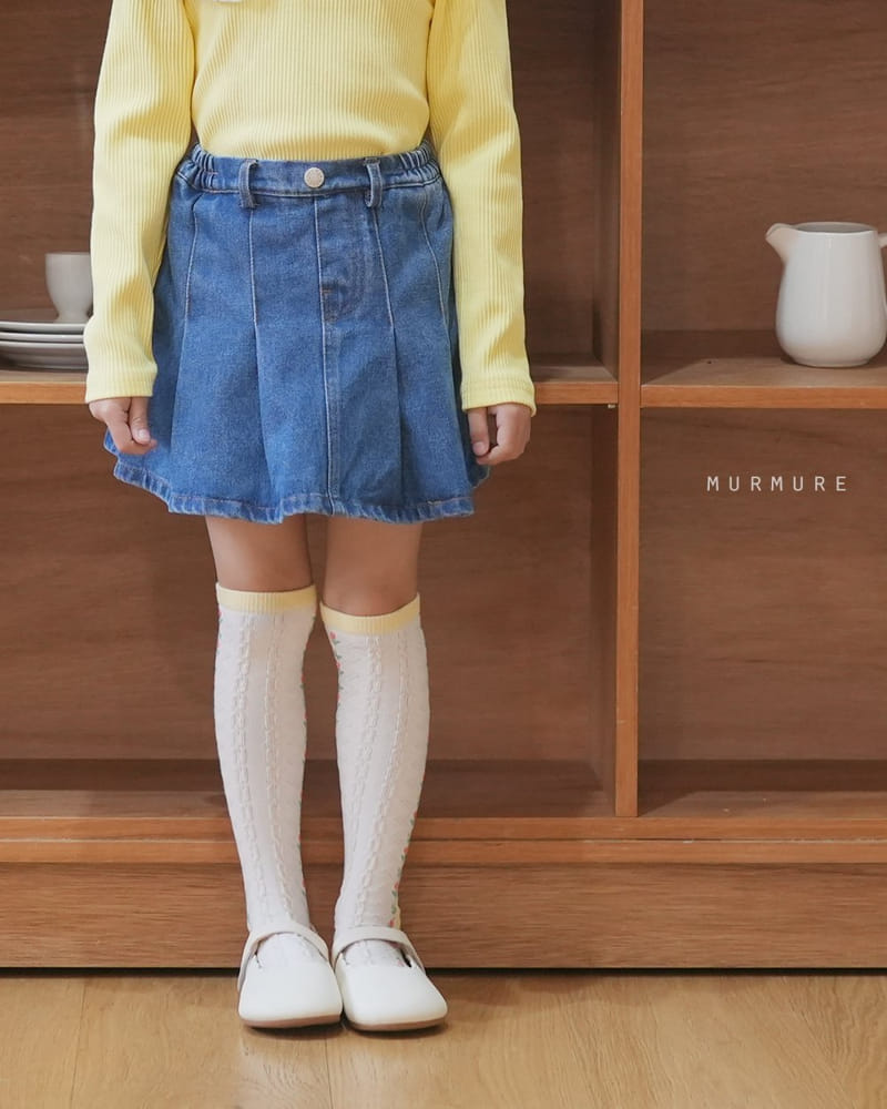 Murmure - Korean Children Fashion - #kidsshorts - Berry Skirt Pants - 5