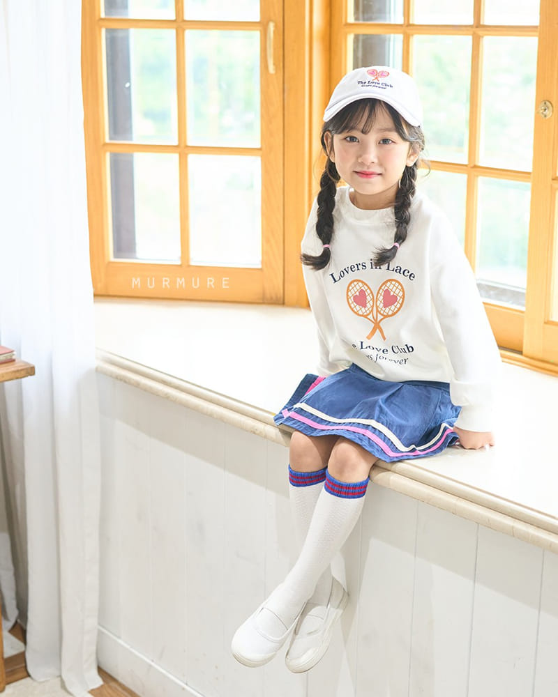 Murmure - Korean Children Fashion - #kidzfashiontrend - Lover Tennis Sweatshirt - 6