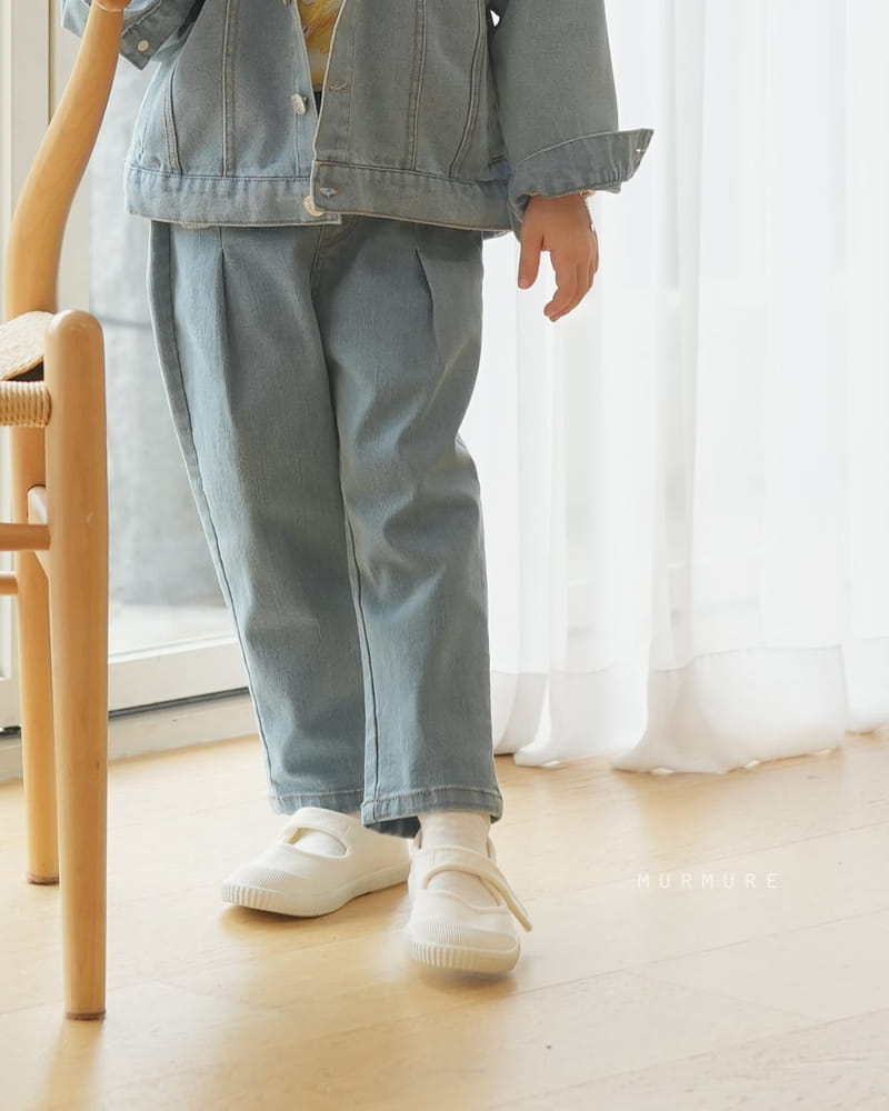 Murmure - Korean Children Fashion - #magicofchildhood - Baggy Wrinkle Jeans