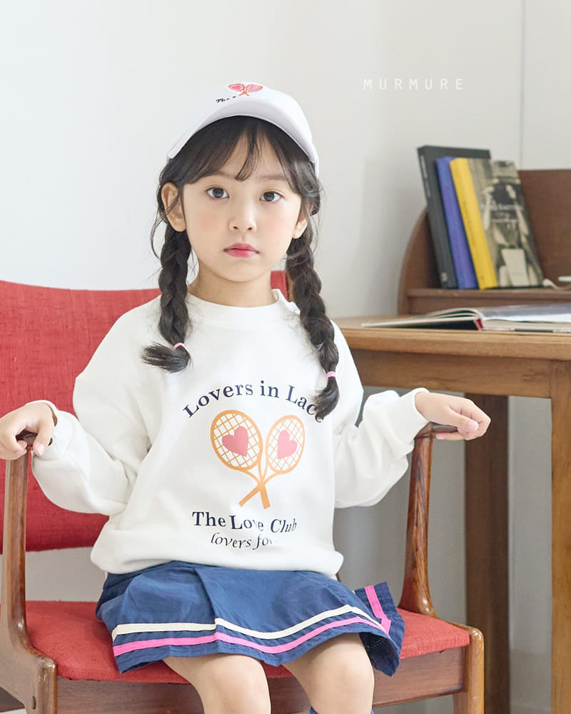 Murmure - Korean Children Fashion - #magicofchildhood - Lover Tennis Sweatshirt - 9