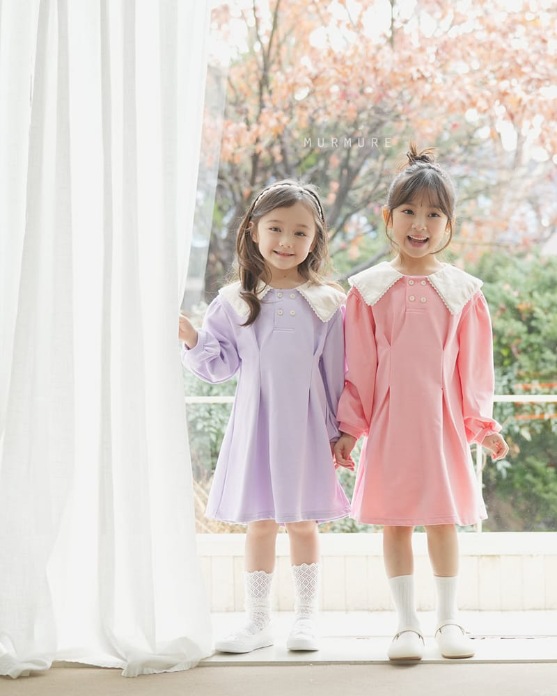 Murmure - Korean Children Fashion - #toddlerclothing - Lila One-piece