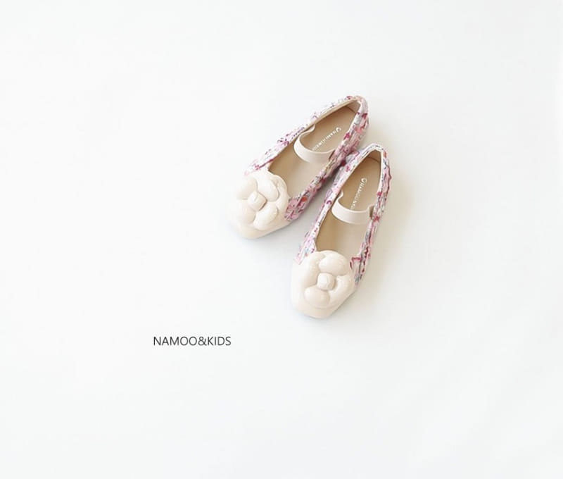 Namoo & Kids - Korean Children Fashion - #designkidswear - Sha Sha Camellia Flats - 5