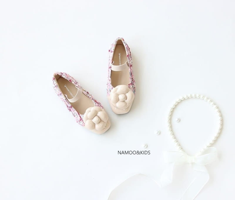 Namoo & Kids - Korean Children Fashion - #discoveringself - Sha Sha Camellia Flats - 6