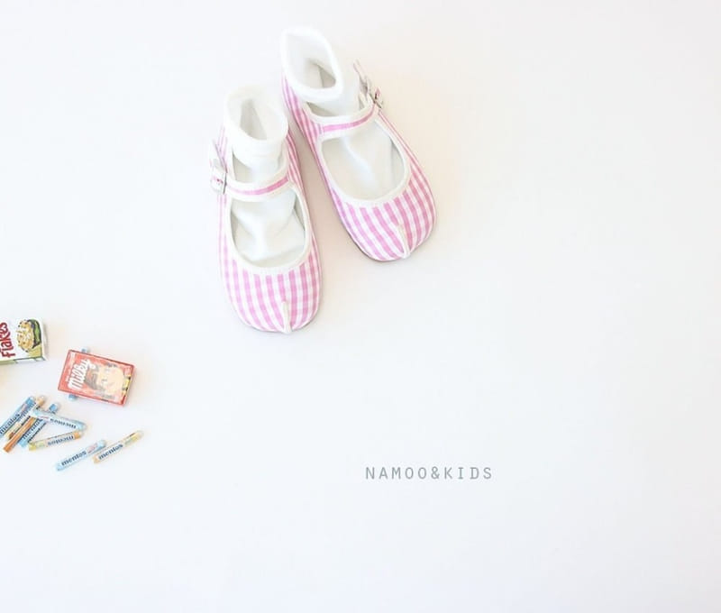 Namoo & Kids - Korean Children Fashion - #discoveringself - Mare Check Flats