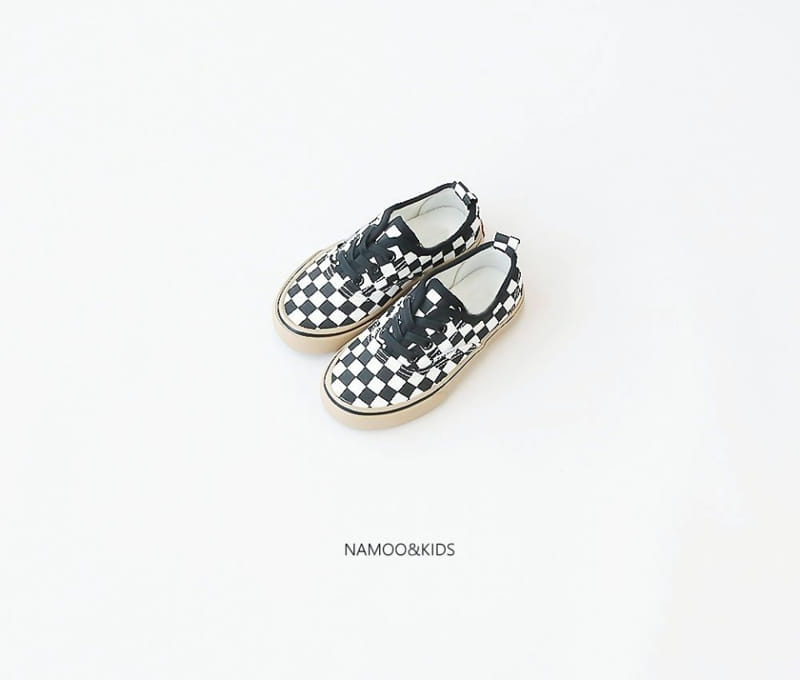 Namoo & Kids - Korean Children Fashion - #magicofchildhood - Lay Check Slip-on - 5
