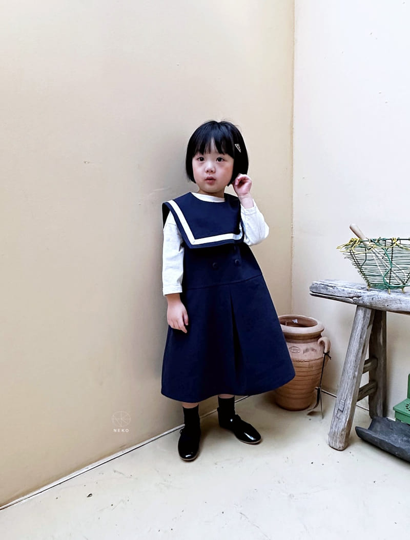 Neko - Korean Children Fashion - #Kfashion4kids - Sailor One-piece - 8
