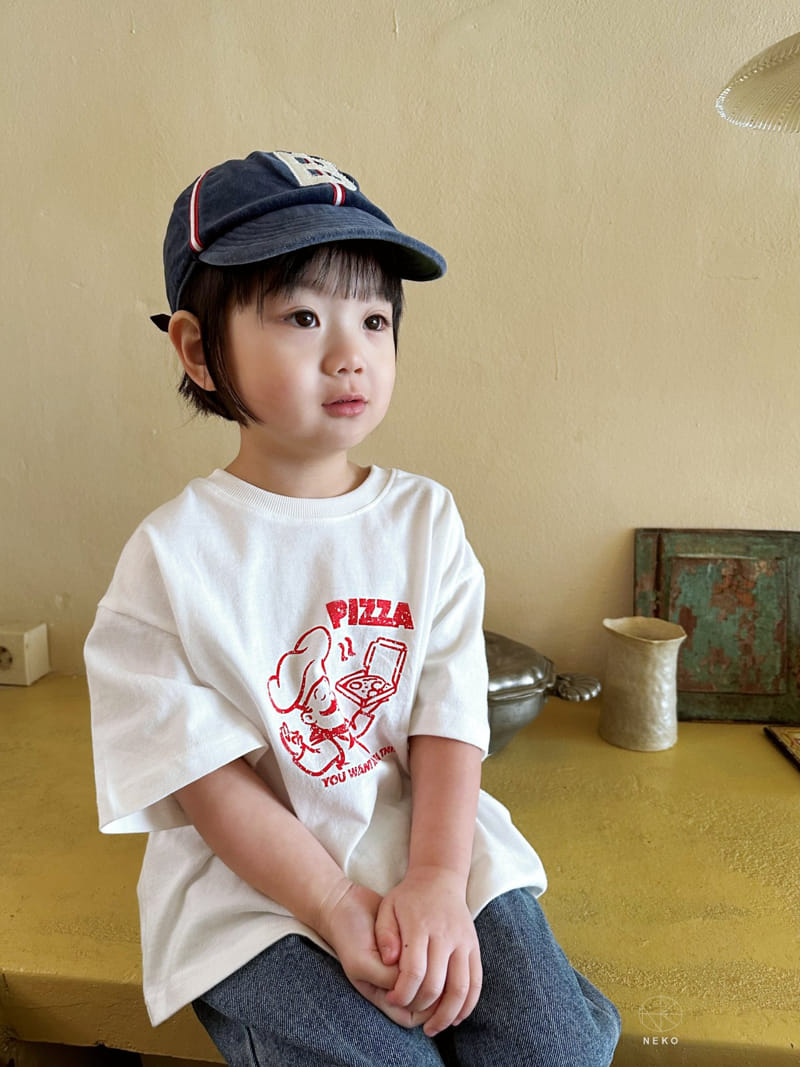 Neko - Korean Children Fashion - #kidzfashiontrend - Pizza Tee - 4