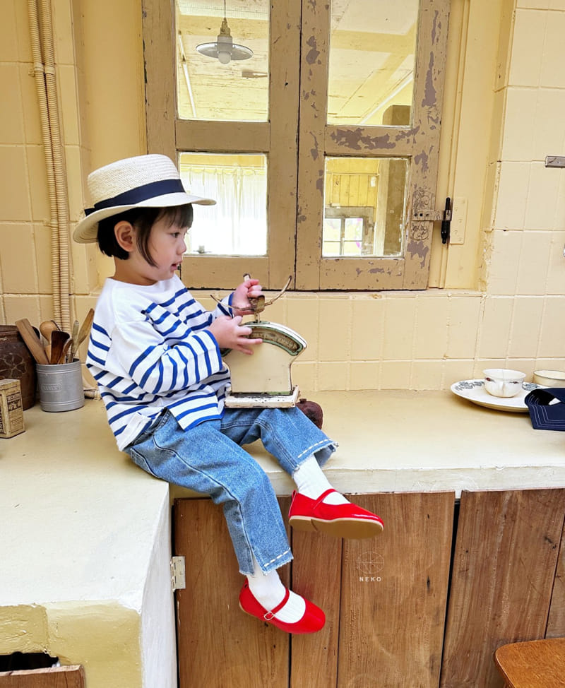 Neko - Korean Children Fashion - #childofig - Stripes Tee - 11