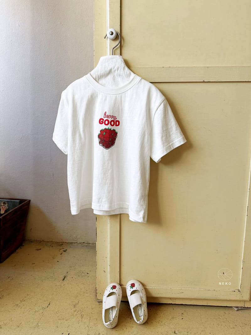 Neko - Korean Children Fashion - #childrensboutique - Strawberry Tee - 10