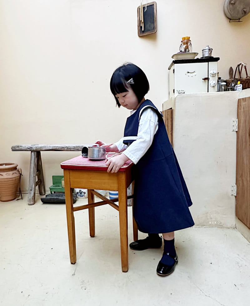 Neko - Korean Children Fashion - #designkidswear - Sailor One-piece - 2