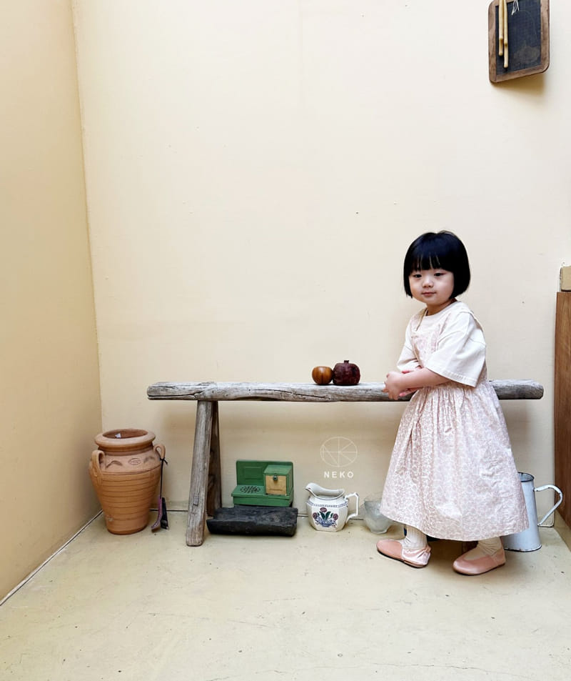 Neko - Korean Children Fashion - #fashionkids - Layered One-piece Paint - 3