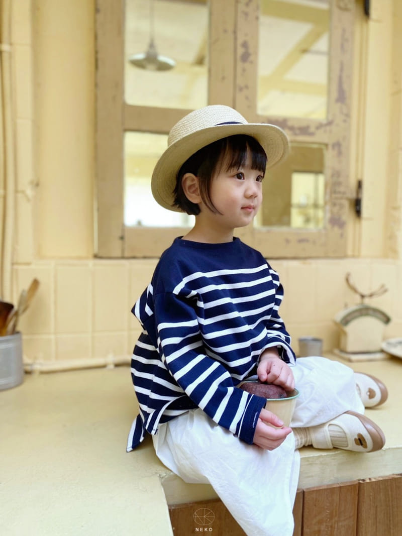 Neko - Korean Children Fashion - #fashionkids - Stripes Tee
