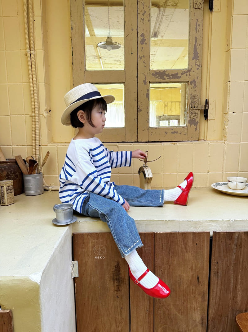Neko - Korean Children Fashion - #kidsstore - Stripes Tee - 3