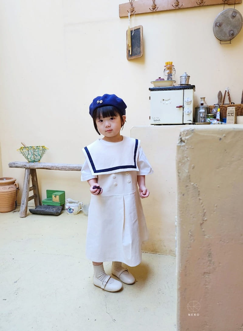 Neko - Korean Children Fashion - #kidzfashiontrend - Sailor One-piece - 7