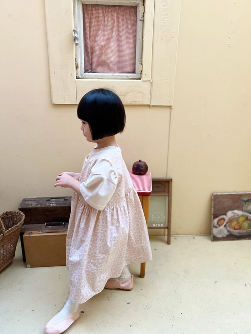 Neko - Korean Children Fashion - #magicofchildhood - Layered One-piece Paint - 9