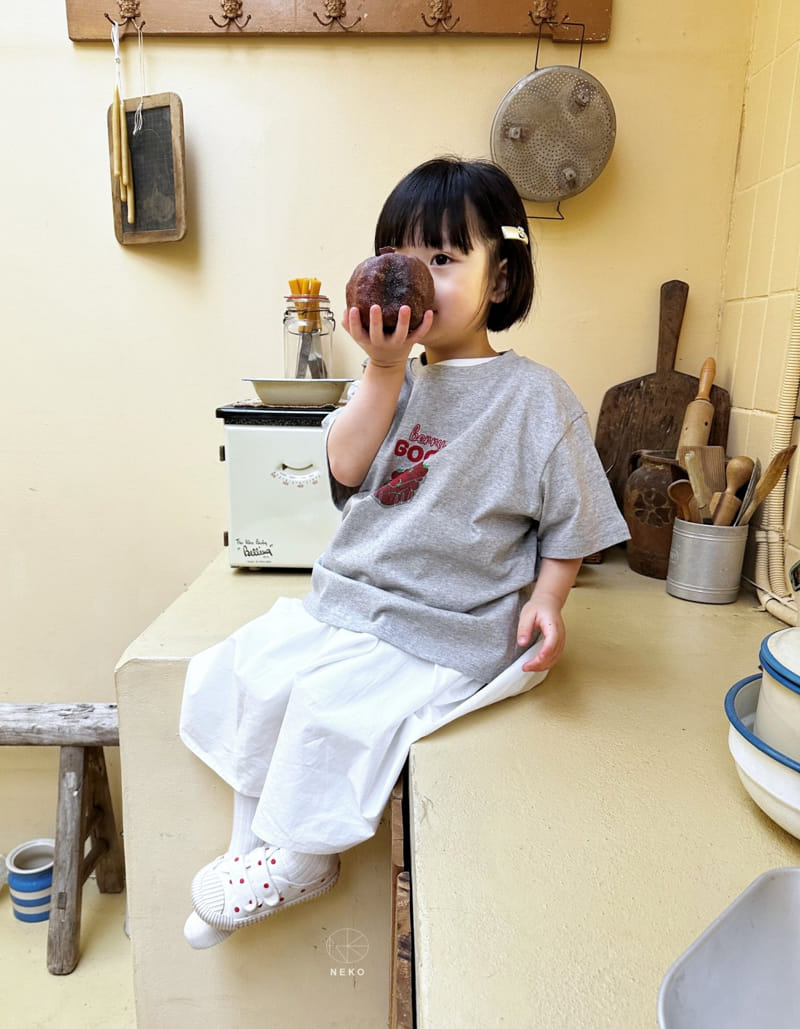 Neko - Korean Children Fashion - #magicofchildhood - Strawberry Tee - 5