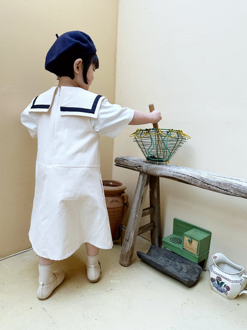 Neko - Korean Children Fashion - #minifashionista - Sailor One-piece - 11