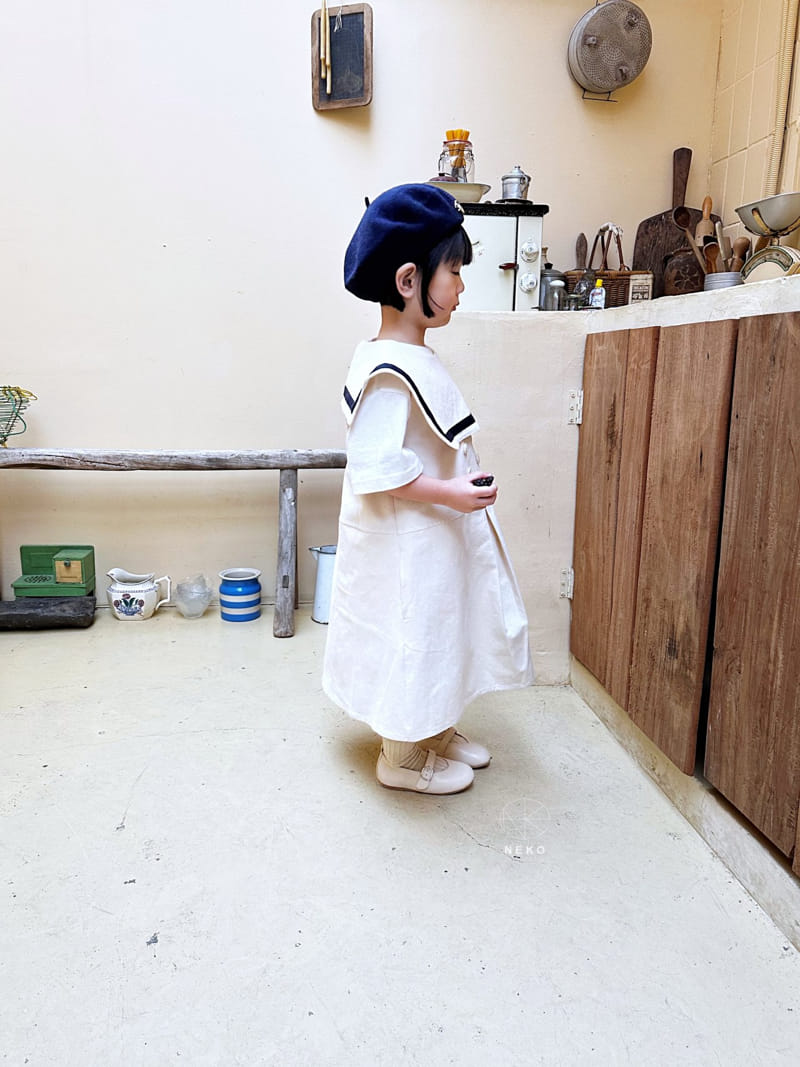 Neko - Korean Children Fashion - #prettylittlegirls - Sailor One-piece - 12