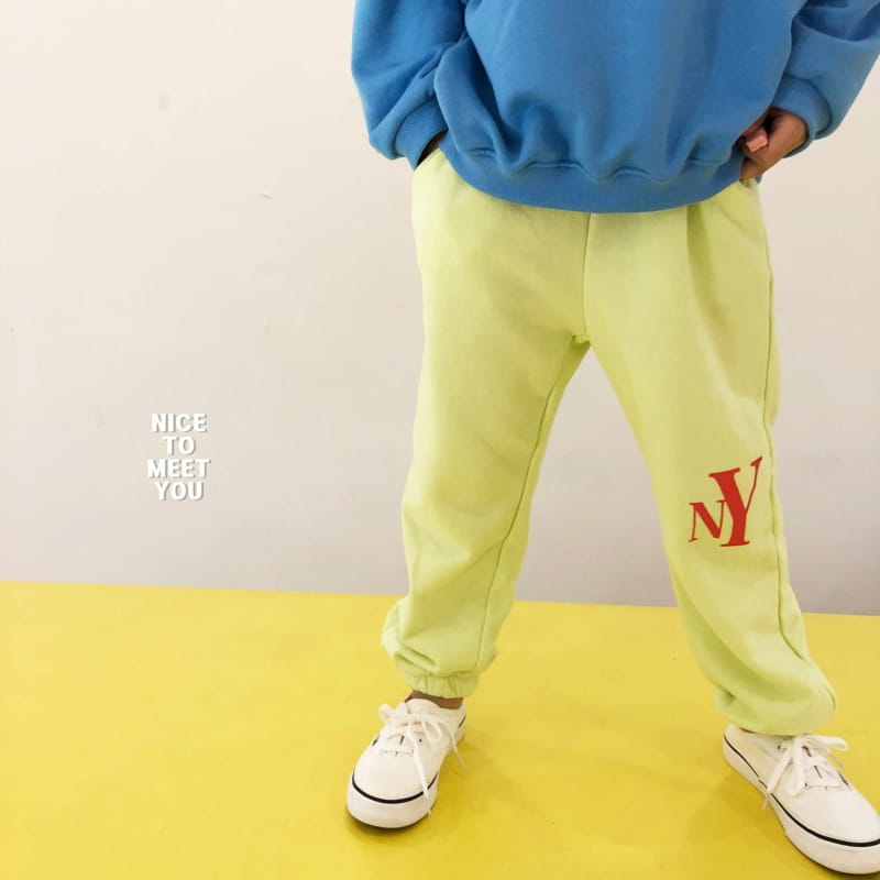 Nice To Meet You - Korean Children Fashion - #childofig - NY Pants - 7
