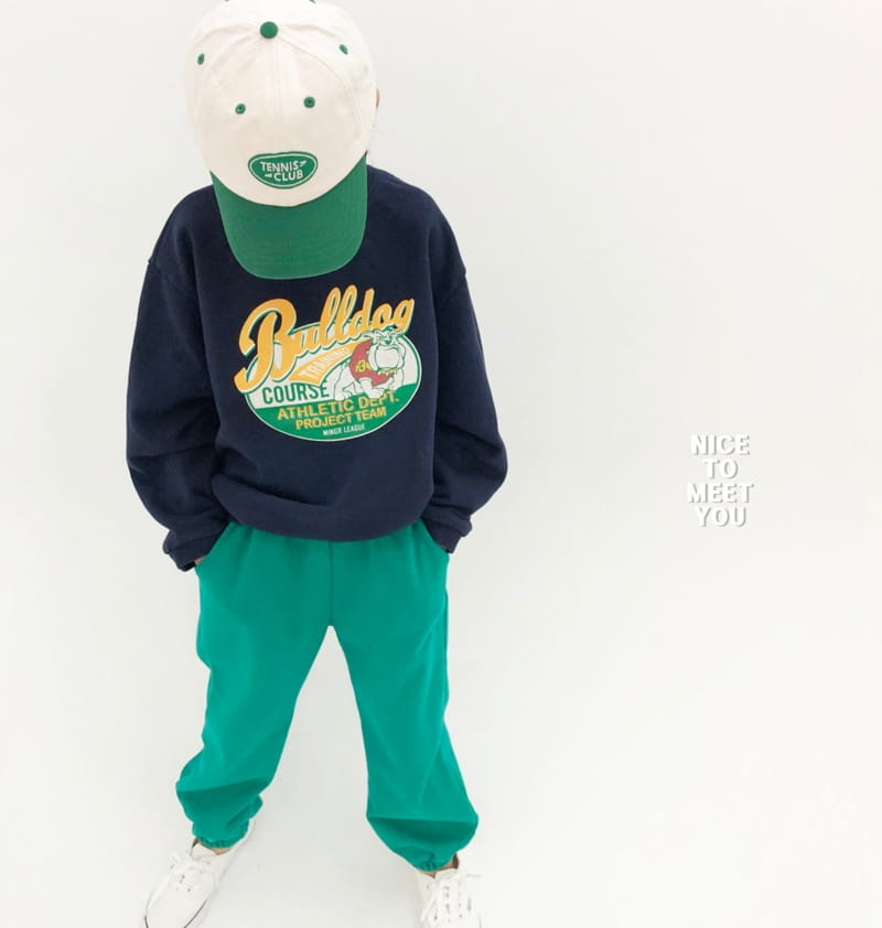Nice To Meet You - Korean Children Fashion - #childofig - Bull Dog Sweatshirt - 12