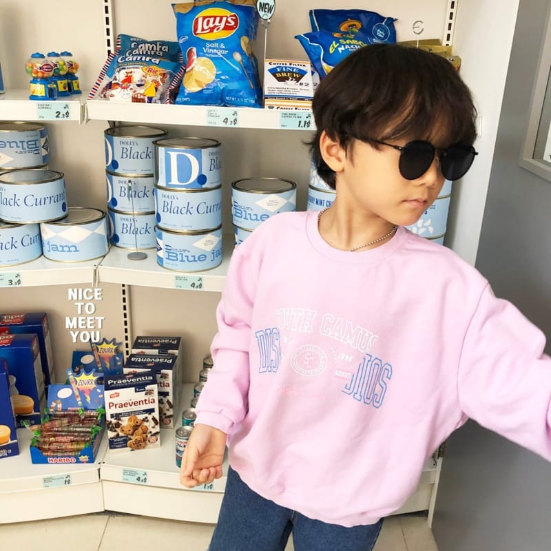 Nice To Meet You - Korean Children Fashion - #childofig - Champion Sweatshirt - 12