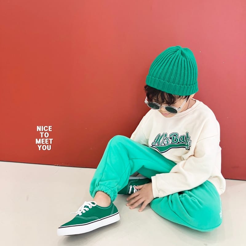 Nice To Meet You - Korean Children Fashion - #designkidswear - 90 Baby Sweatshirt - 5