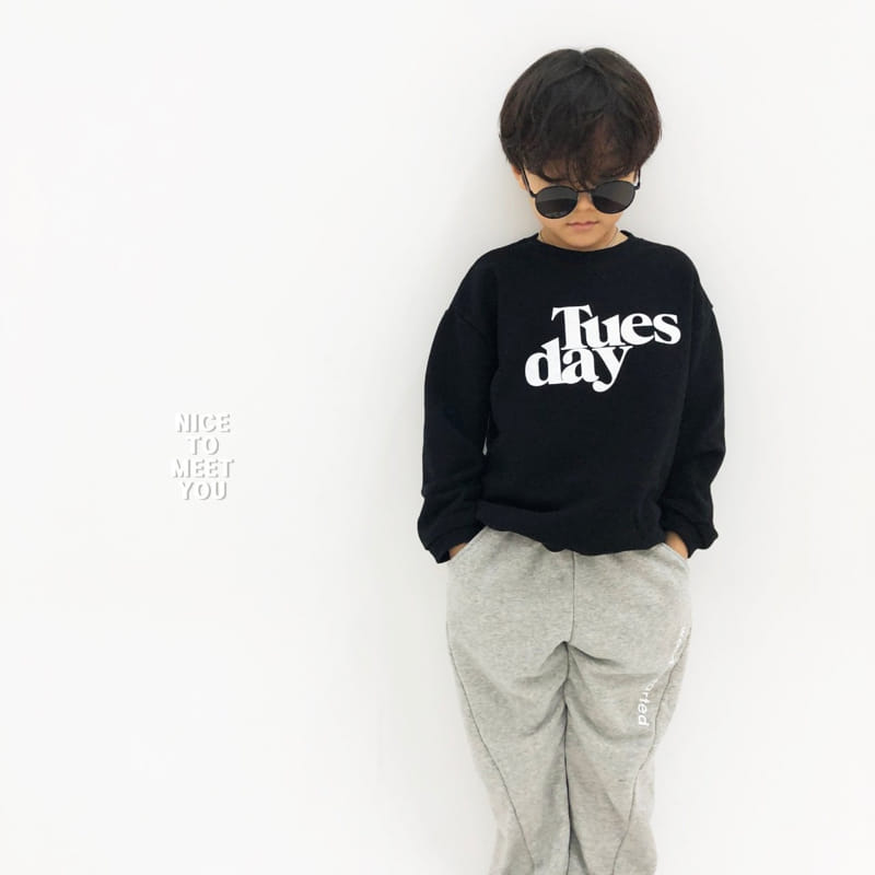 Nice To Meet You - Korean Children Fashion - #discoveringself - Tuseday Sweatshirt - 3