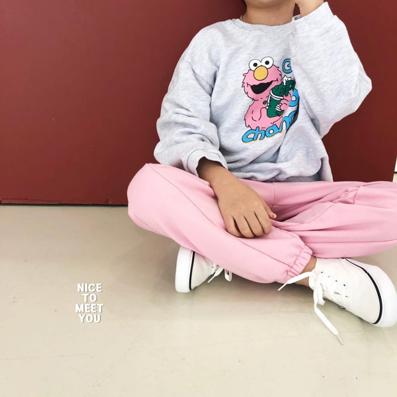 Nice To Meet You - Korean Children Fashion - #discoveringself - Mung Chi Sweatshirt