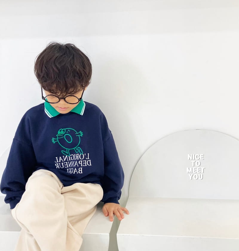 Nice To Meet You - Korean Children Fashion - #discoveringself - Bagle Sweatshirt - 9