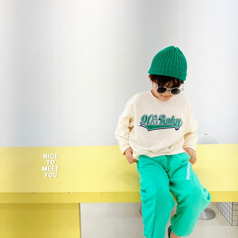 Nice To Meet You - Korean Children Fashion - #fashionkids - 90 Baby Sweatshirt - 7