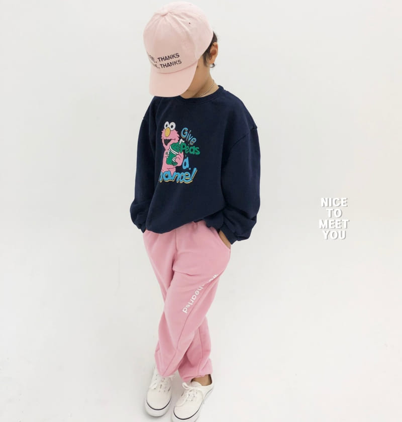 Nice To Meet You - Korean Children Fashion - #kidsshorts - Mung Chi Sweatshirt - 3