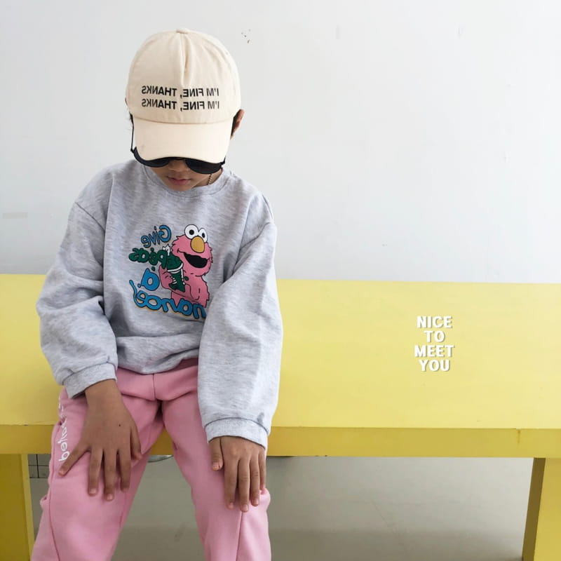 Nice To Meet You - Korean Children Fashion - #kidsshorts - Mung Chi Sweatshirt - 4