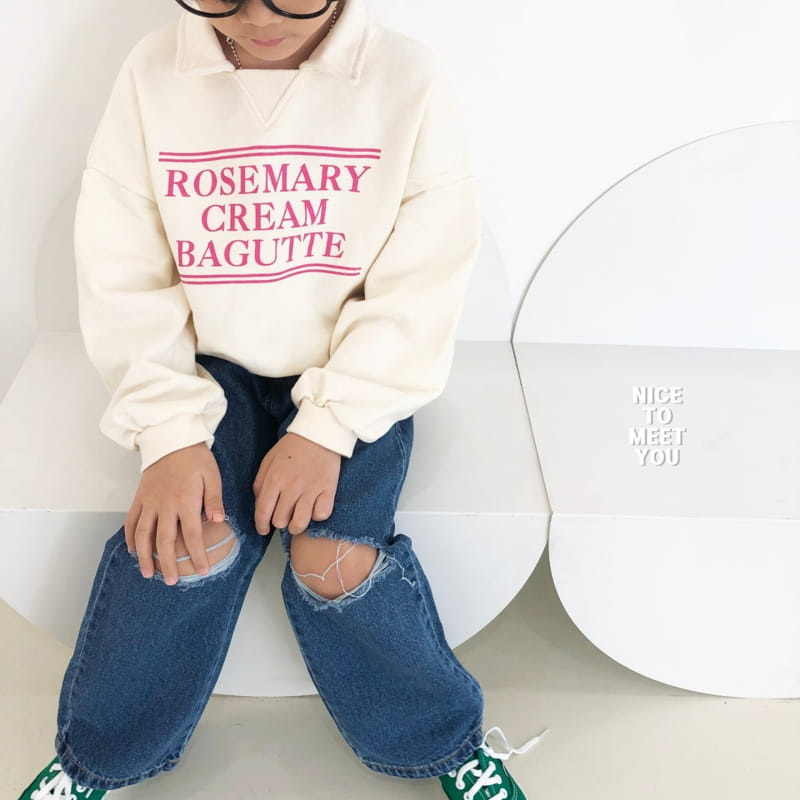 Nice To Meet You - Korean Children Fashion - #kidsstore - Triangle Sweatshirt - 7